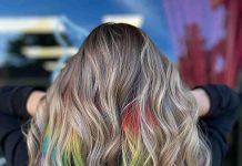 Rainbow hair color ideas for blonde hair