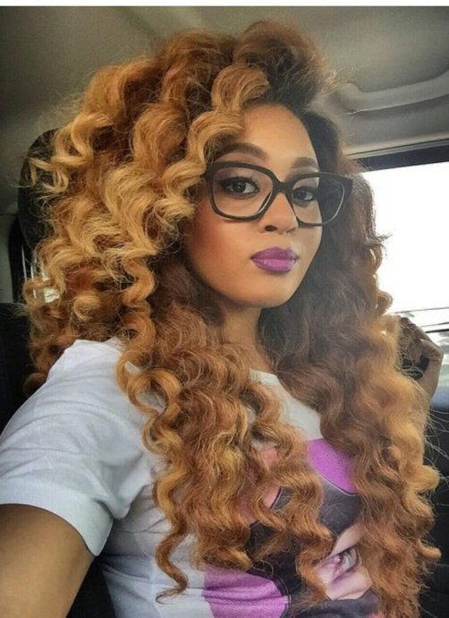 gorgeous curly mane