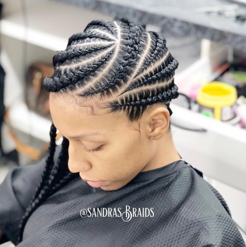 African American Natural Hairstyles for Medium Length Hair 12