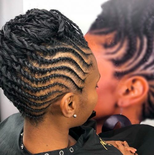 African American Natural Hairstyles for Medium Length Hair 21