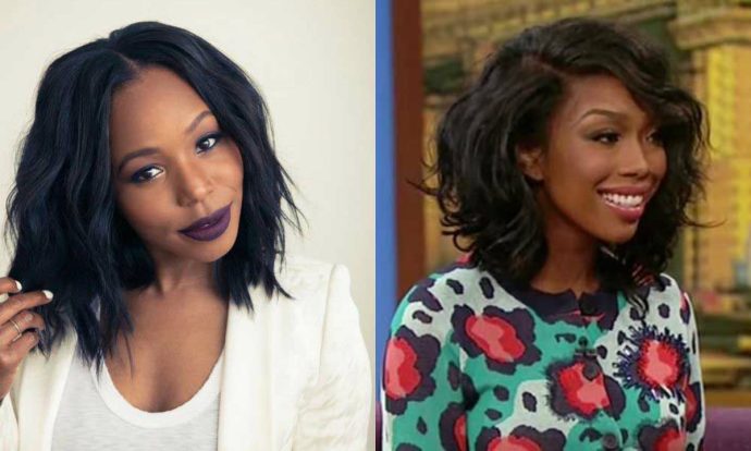 black women wavy bob hairstyles