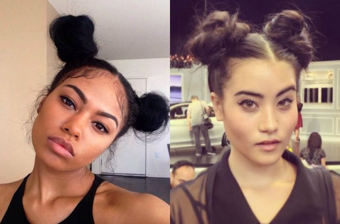Chinese ox-horns hairstyles