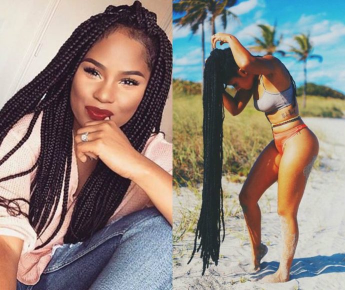 impressive long hair for black women