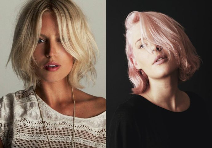 blonde or pastel for your bob?