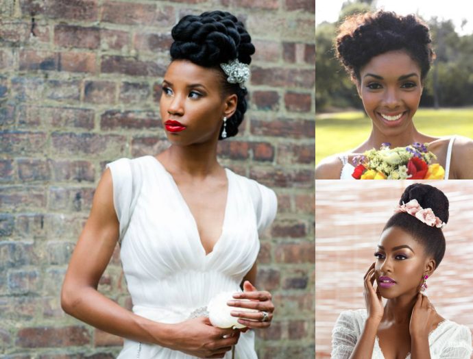Natural Hair Wedding Hairstyles
