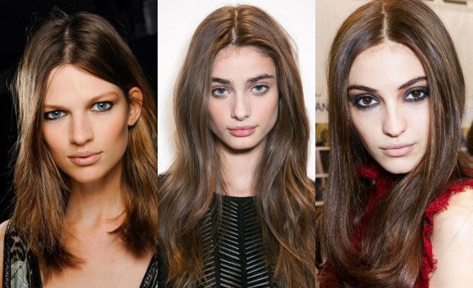 runway off centered hairstyles