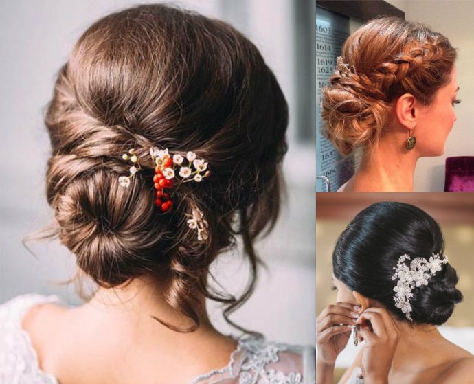 Low Bun Wedding Hairstyles