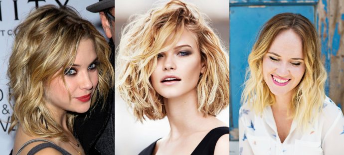 date night beach wavy bob hairstyles