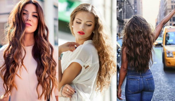 flirty long beach waves hairstyles