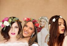 Flower Crown Wedding Hairstyles