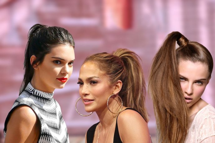 Sky High Ponytail Hairstyles