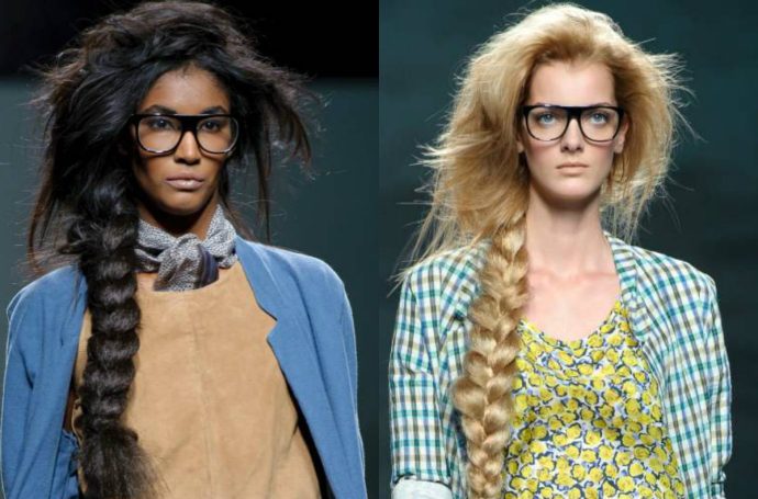 Messy Braids Hairstyles