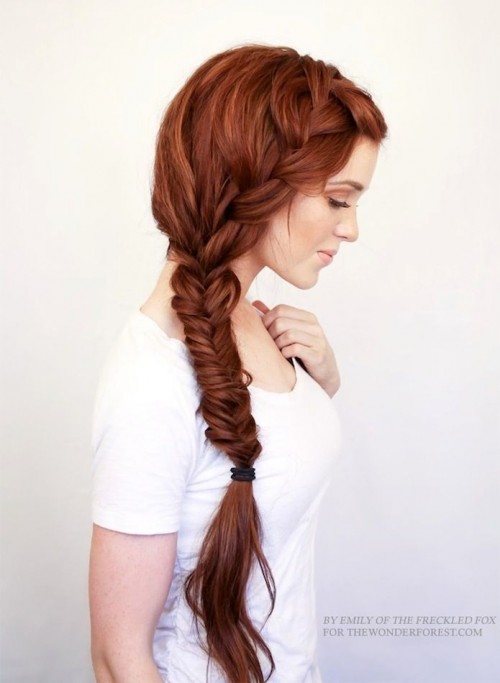 Hairstyles for Long Thick Hair -4